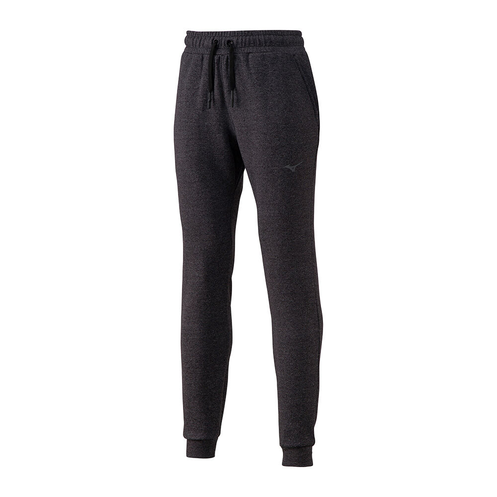 Damske Tepláky Mizuno Rib Čierne Vypredaj UNLR24380